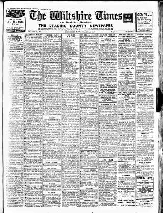 cover page of Wiltshire Times and Trowbridge Advertiser published on April 5, 1947