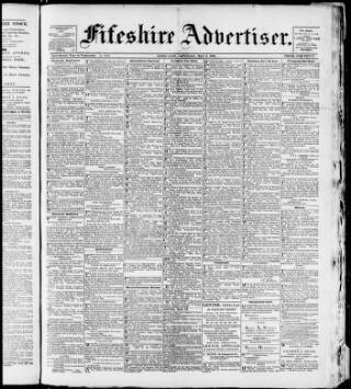 cover page of Fifeshire Advertiser published on May 4, 1901