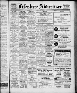 cover page of Fifeshire Advertiser published on February 2, 1935
