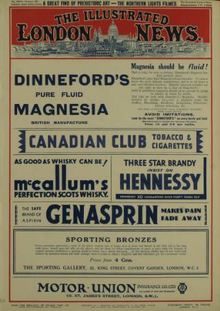 cover page of Illustrated London News published on September 17, 1932