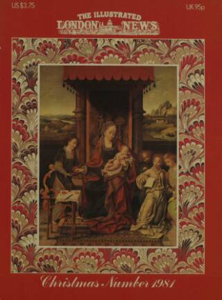 cover page of Illustrated London News published on November 2, 1981