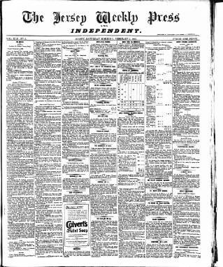 cover page of Jersey Independent and Daily Telegraph published on February 2, 1907