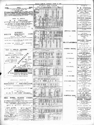 cover page of Dudley Mercury published on March 24, 1888