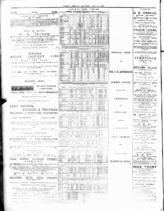 cover page of Dudley Mercury, Stourbridge, Brierley Hill, and County Express published on May 19, 1888