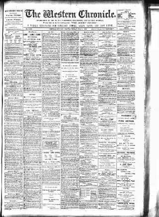cover page of Western Chronicle published on May 4, 1906