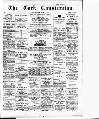cover page of Cork Constitution published on May 4, 1892