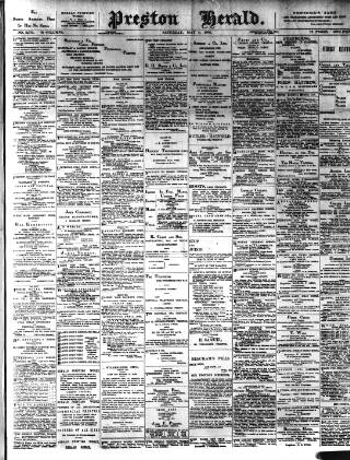 cover page of Preston Herald published on May 4, 1901