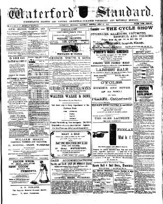 cover page of Waterford Standard published on June 18, 1910