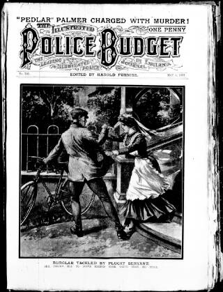 cover page of Illustrated Police Budget published on May 4, 1907