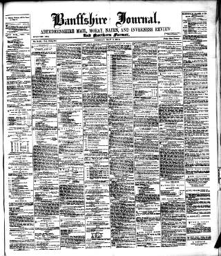 cover page of Banffshire Journal published on May 2, 1911