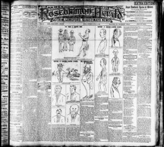 cover page of Roscommon Herald published on June 18, 1904