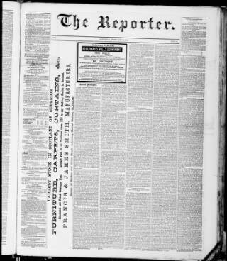 cover page of Reporter (Stirling) published on February 2, 1884