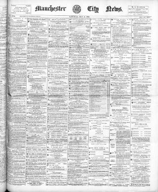 cover page of Manchester City News published on May 2, 1903
