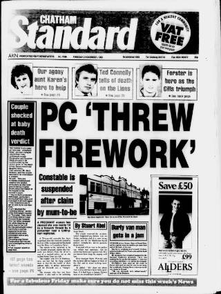 cover page of Chatham Standard published on November 2, 1993