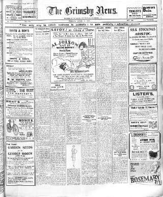 cover page of Grimsby News published on April 4, 1930