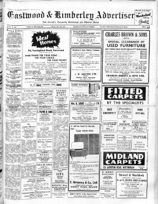 cover page of Eastwood & Kimberley Advertiser published on May 29, 1964