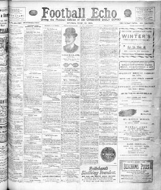 cover page of Cheshire Daily Echo published on March 19, 1904
