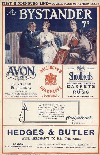 cover page of The Bystander published on May 2, 1917