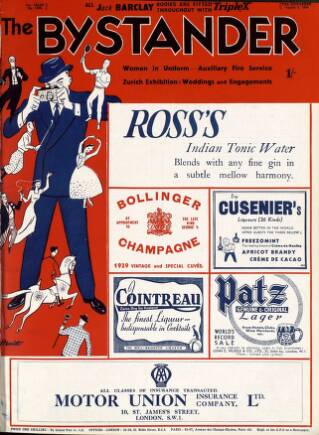 cover page of The Bystander published on August 2, 1939