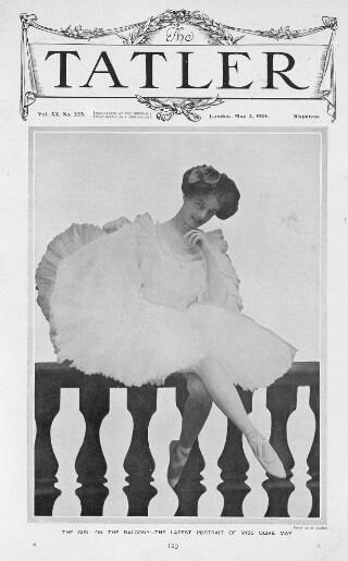 cover page of The Tatler published on May 2, 1906