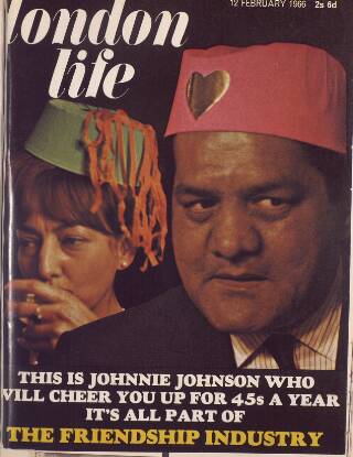 cover page of London Life published on February 12, 1966