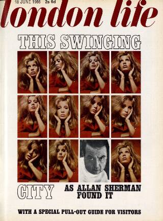 cover page of London Life published on June 18, 1966