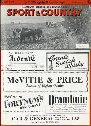 cover page of Illustrated Sporting and Dramatic News published on February 2, 1945