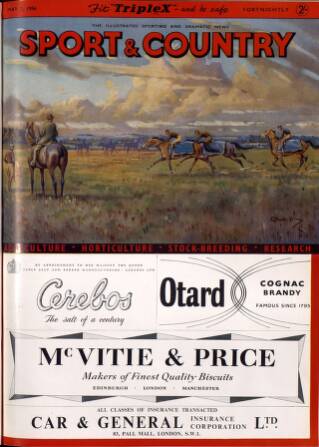 cover page of Illustrated Sporting and Dramatic News published on May 2, 1956