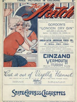 cover page of The Sketch published on February 2, 1921