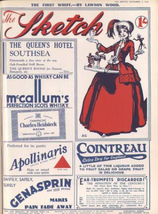 cover page of The Sketch published on November 2, 1932