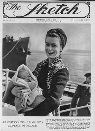 cover page of The Sketch published on April 4, 1945