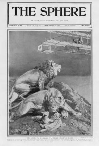 cover page of The Sphere published on September 17, 1910