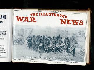 cover page of Illustrated War News published on February 2, 1916
