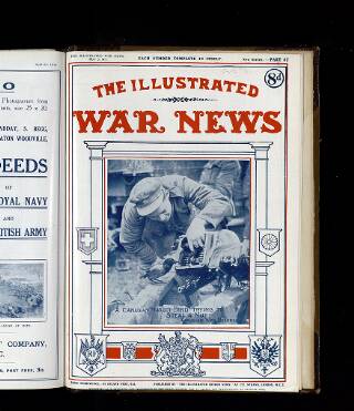 cover page of Illustrated War News published on May 2, 1917