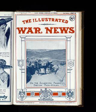cover page of Illustrated War News published on May 23, 1917