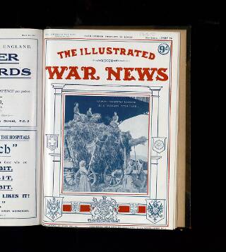 cover page of Illustrated War News published on March 27, 1918