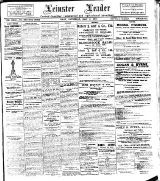 cover page of Leinster Leader published on May 2, 1931
