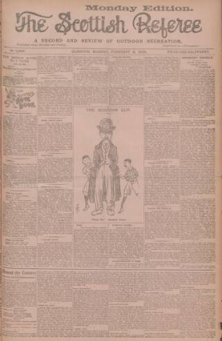 cover page of Scottish Referee published on February 2, 1903