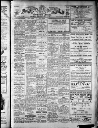 cover page of North Star and Farmers' Chronicle published on April 1, 1950