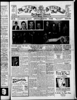 cover page of North Star and Farmers' Chronicle published on December 14, 1963