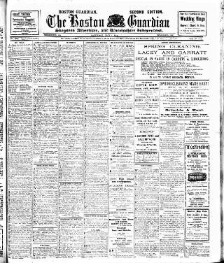 cover page of Boston Guardian published on May 4, 1912