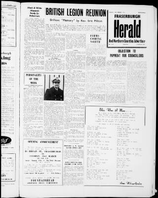 cover page of Fraserburgh Herald and Northern Counties' Advertiser published on March 19, 1965