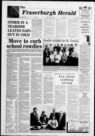 cover page of Fraserburgh Herald and Northern Counties' Advertiser published on May 4, 1990