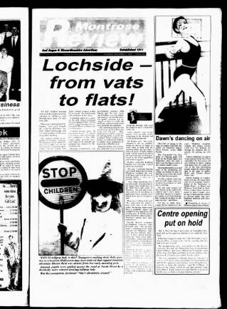 cover page of Montrose Review published on November 2, 1995