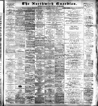 cover page of Northwich Guardian published on June 18, 1904