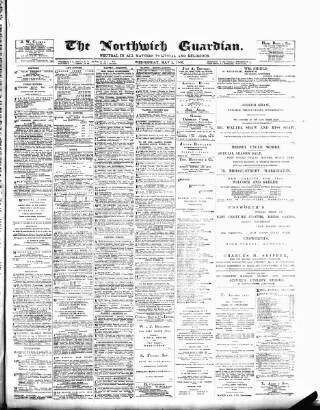 cover page of Northwich Guardian published on May 2, 1906