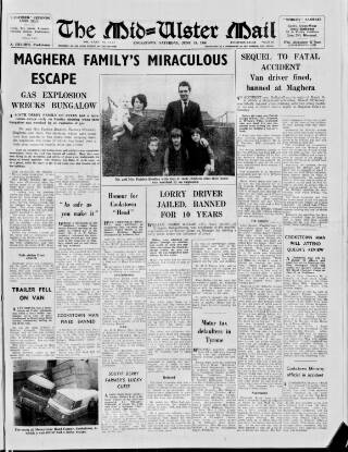 cover page of Mid-Ulster Mail published on June 18, 1966