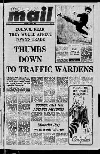 cover page of Mid-Ulster Mail published on April 1, 1982