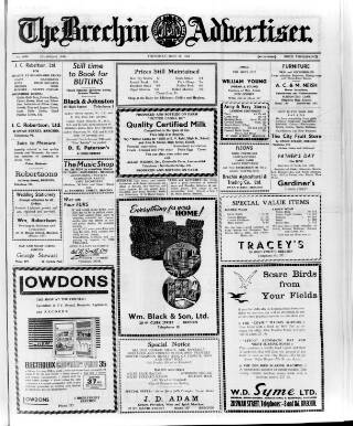 cover page of Brechin Advertiser published on June 18, 1964