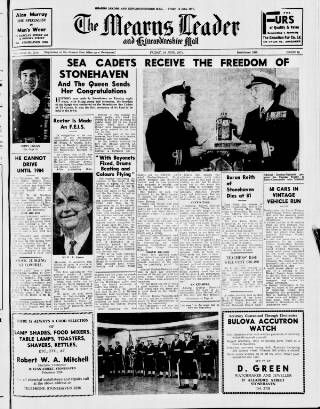 cover page of Mearns Leader published on June 18, 1971